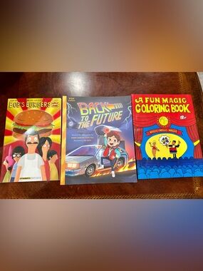 Back to the Future Kids Book - Multicolor